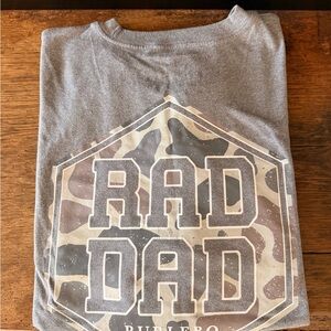 BURLEBO Gray Graphic Tee